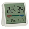 Termometr elektroniczny pokojowy, biały  - 1 ['elektroniczny termometr', ' termometr z zegarem i datą', ' termometr z wilgotnościomierzem', ' pomiar wilgotności w pomieszczeniu', ' miernik komfortu', ' termometr ze wskaźnikiem komfortu', ' wielofunkcyjny termometr', ' termometr do wnętrz', ' termometr wewnętrzny', ' termometr bezprzewodowy', ' elektroniczny termometr na ścianę', ' stacja pogody', ' stacja pogodowa']