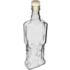 Butelka Kredensowa 0,5 L z korkiem - 3 ['butelka szklana ozdobna', ' butelka z korkiem naturalnym', ' butelka na nalewki']