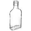 Butelka na nalewki piersiówka 200 ml - 10 szt. - 3 ['butelka piersiówka', ' szklana butelka', ' butelka na domowe nalewki', ' butelki szklane', ' butelki  200 ml', ' 10 sztuk', ' butelka z zakrętką', ' małe butelki', ' szklane buteleczki']