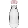 Butelka TO na sok 330 ml z zakrętką fi 43 - 6 szt. - 2 ['butelka na sok', ' butelka 330 ml', ' butelka Kubuś', ' butelka na przecier', ' butelka na syrop', ' zakrętka TO', ' zakrętka z klikiem', ' kolorowe zakrętki', ' zestaw butelek z zakrętkami', ' do pasteryzacji']