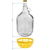 Gąsior Dama 5 L - koszyk plastik, z zakrętką - 3 ['Gąsior', ' butla', ' baniak', ' do wina', ' do nalewki', ' do soków', ' do fermentacji', ' do przechowywania płynów', ' do alkoholu', ' do miodu pitnego']