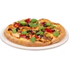 Kamień do pizzy okrągły, wykonany z kordierytu, średnica 33 cm - 3 ['do pieczenia pizzy', ' kamień do pizzy ceramiczny', ' kamień do pizzy z ceramiki', ' włoska pizza', ' do pieczenia chleba', ' na prezent', ' okrągły kamień do pizzy']