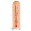 Termometr pokojowy ze wzorkiem (-20°C do +50°C) 15cm - 3 [': termometr uniwersalny', ' termometr wewnętrzny termometr drewniany', ' termometr', ' termometr z czytelną skalą', ' termometr pokojowy', ' termometr do zawieszenia']
