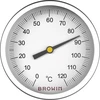 Termometr uniwersalny (0°C do +120°C) 5cm - 2 ['termometr do wędzarni', ' szczelny termometr', ' termometr do destylatora']