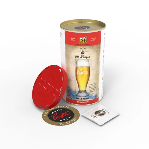 Brewkit Coopers 86 days Pilsner - 3 ['Pilsner', ' pilzner', ' brewkit', ' piwo']