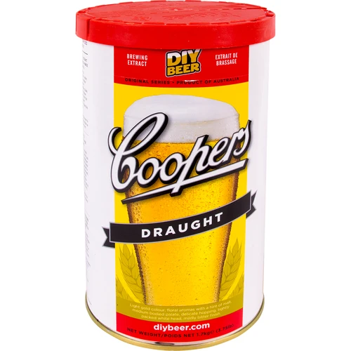 Brewkit Coopers Draught - 2 ['piwo domowe', '\r\npiwo domowej roboty', '\r\nzestawy do piwa domowego', '\r\nzestaw do piwa domowego', '\r\ndomowe warzenie piwa', '\r\ndomowe piwo krok po kroku', '\r\ndomowa produkcja piwa', '\r\npiwo domowe przepisy', '\r\ndomowy wyrób piwa', '\r\njak zrobić domowe piwo', '\r\nBBrewkit Coopers Draught', ' koncentrat do domowego piwa drożdże piwowarskie drożdże Alcotek']