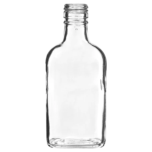 Butelka na nalewki piersiówka 200 ml - 10 szt. - 2 ['butelka piersiówka', ' szklana butelka', ' butelka na domowe nalewki', ' butelki szklane', ' butelki  200 ml', ' 10 sztuk', ' butelka z zakrętką', ' małe butelki', ' szklane buteleczki']