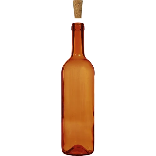 Butelka na wino 0,75 L brązowa - zgrzewka 8szt. - 4 ['butelka 750ml', ' butelka na wino', ' butelka do wina', ' butelki do wina', ' butelki po winie', ' szklana butelka ', ' butelka na korek', ' butelki 0', '7', ' butelki brązowe na wino']