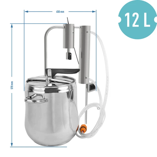 Destylator i szybkowar 2w1 12 L - 8 ['destylator', ' destylator z szybkowarem', ' szybkowar', ' aparatura do', ' destylator do', ' destylacja']