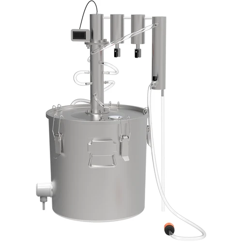 Destylator modułowy 30 L Ragnar - elektryczny - 2 ['destylator Browin', ' destylatory modułowe', ' refluks zimne palce', ' destylator z odstojnikami', ' destylatory elektryczne', ' odstojniki do destylatora', ' czysty destylat', ' zestaw destylacyjny']