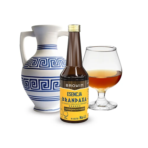 Esencja Brandaxa o smaku greckiej brandy, 40 ml - 3 ['zaprawka do alkoholu', ' esencja do bimbru', ' metaxa', ' esencja browin', ' aromat do alkoholu', ' esencje', ' grecka brandy', ' zaprawka do brandy']