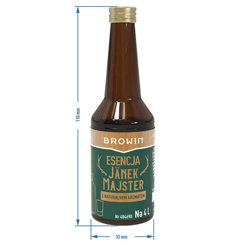 Esencja Jänek Majster na 4 L, 40 ml - 7 ['zaprawka Jägermeister', ' zaprawka Jagermajster', ' zaprawka Jägermeister', ' zaprawki do alkoholu', ' zaprawki do bimbru', ' esencja', ' esencja smaku', ' esencja do bimbru', ' Jägermeister', ' Jagermajster', ' Jagerbomb', ' Jägerbomb', ' esencje do alkoholu', ' esencje do bimbru']