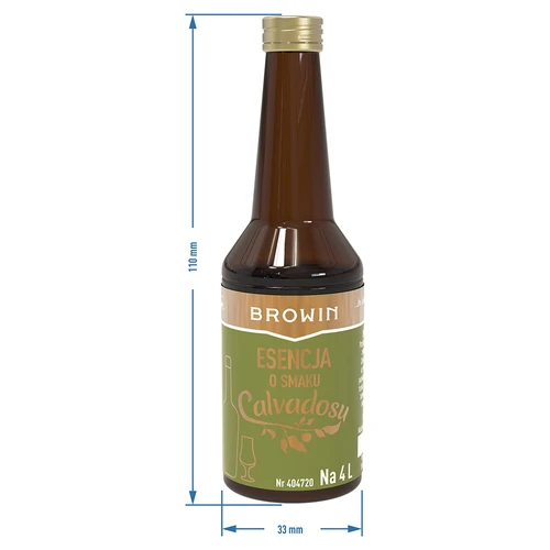 Esencja o smaku Calvadosu na 4 L, 40ml - 7 ['esencja do wódki', ' esencje do alkoholu', ' esencja do bimbru', ' domowy calvados', ' alkohol z jabłek', ' zaprawka do alkoholu', ' zaprawki do alkoholu', ' aromat do alkoholu']