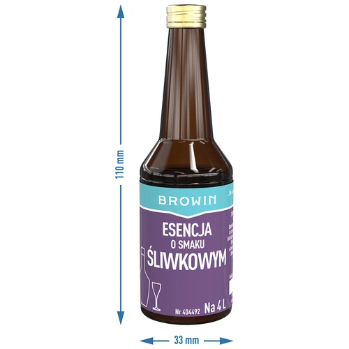 Esencja o smaku śliwkowym na 4 L, 40 ml - 7 ['zaprawka śliwkowa', ' esencja śliwkowa', ' esencja smakowa likier śliwkowy', ' zaprawka do wódki śliwka', ' owocowe zaprawki do alkoholi', ' wydajna esencja do alkoholu', ' zaprawka śliwowica', ' esencja śliwowica', ' zaprawka do bimbru', ' owocowe esencje do bimbru']