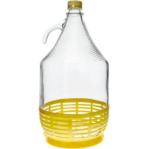 Gąsior Dama.5 L z zakrętką  - 1 ['balon do wina', ' balon na wino', ' gąsior na wino', ' butla na wino', ' butla do wina', ' baniak na wino', ' dymion na wino', ' dymion', ' dymion na wino', ' balon do wina 50l', ' balon do wina 50l castorama', ' balon na wino 50l', ' balon na wino 50l castorama', ' wino balon', ' wino balon castorama', ' gąsior w wiklinie', ' gąsior w koszu wiklinowym']