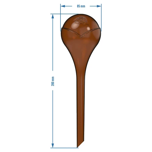 Kule nawadniające do roślin, bursztynowe przezroczyste, 400 ml, 2szt. - 5 ['kule nawadniające', ' dozownik do nawadniania kwiatów', ' do podlewania kwiatów', ' nawilżacze do kwiatów', ' nawadnianie kwiatów', ' nawadnianie roślin', ' nawadniacze do doniczek', ' do podlewania kwiatów', ' do kwiatów doniczkowych', ' system nawadniania', ' kula nawadniająca', ' dozownik wody do doniczek', ' kule do roślin', ' dozownik do roślin', ' podlewanie roślin', ' kula nawadniająca', ' kule nawadniające bursztynowe']