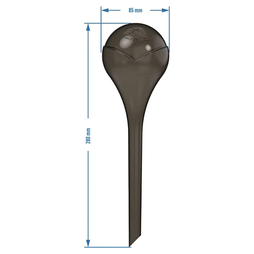 Kule nawadniające do roślin, czarne przezroczyste, 400 ml, 2 szt. - 5 ['kule nawadniające', ' dozownik do nawadniania kwiatów', ' do podlewania kwiatów', ' nawilżacze do kwiatów', ' nawadnianie kwiatów', ' nawadnianie roślin', ' nawadniacze do doniczek', ' do podlewania kwiatów', ' do kwiatów doniczkowych', ' system nawadniania', ' kula nawadniająca', ' dozownik wody do doniczek', ' kule do roślin', ' dozownik do roślin', ' podlewanie roślin', ' kula nawadniająca', ' kule nawadniające czarne', ' loftowy design', ' kule nawadniające transparentne']