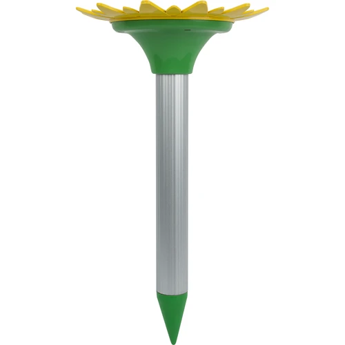 Odstraszacz kretów, solarny - kwiat - 2 ['odstraszacz solarny', ' na krety', ' przeciw kretom', ' ochrona ogrodu', ' na ryjówki', ' jak pozbyć się kreta', ' odstraszacz kwiatek']