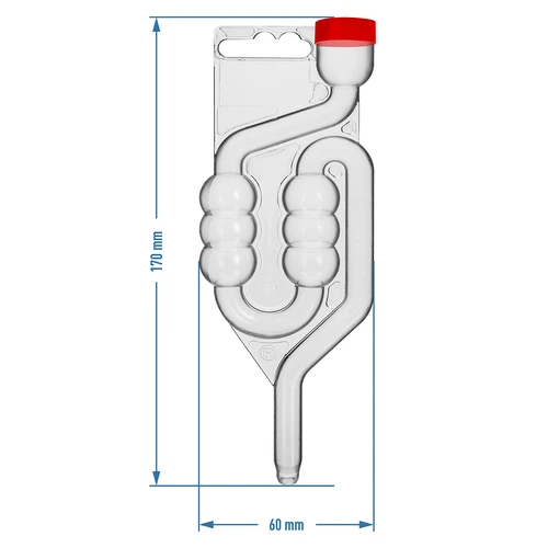 Rurka fermentacyjna 6-komorowa z korkiem ochronnym - 3 ['rurka fermentacyjna', ' rurka fermentacyjna szklana', ' fermentacja', ' rurka fermentacyjna ile wody', ' ile wody do rurki fermentacyjnej', ' rurka fermentacyjna cicha', ' rurka fermentacyjna jak zrobić', ' rurka fermentacyjna castorama', ' korek z rurką fermentacyjną', ' rurka fermentacyjna do wina', ' rurka fermentacyjna gdzie kupić', ' dlaczego woda w rurce fermentacyjnej cofa się', ' nastaw', ' zabezpieczenie nastawu', ' wino domowe\r\n']