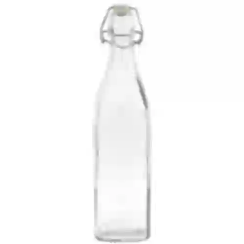 Butelka Kwadrat z hermetycznym zamknięciem 0,5 L