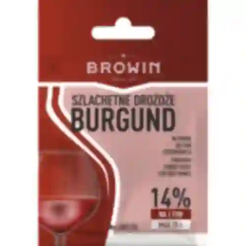 Drożdże winiarskie Burgund, 20 ml