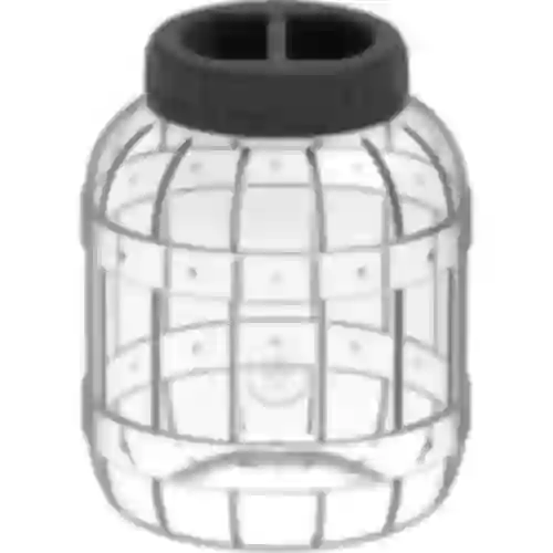 Mehrzweck-Behälter 3L, schwarzem Schraubverschluss