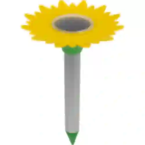 Odstraszacz kretów, solarny - kwiat