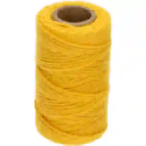 Sznurek bawełniany żółty 2 mm/55 m/100 g