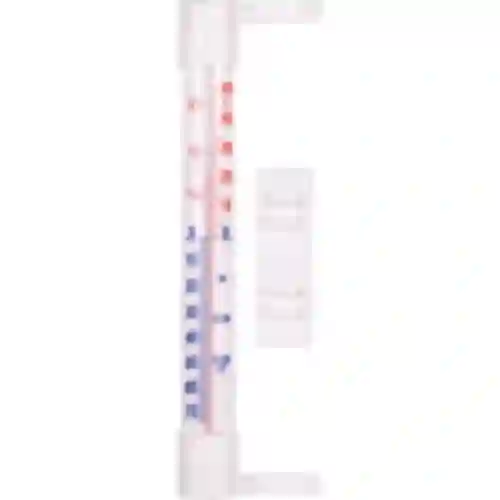 Termometr zewnętrzny biały (-60°C do +50°C) 23cm